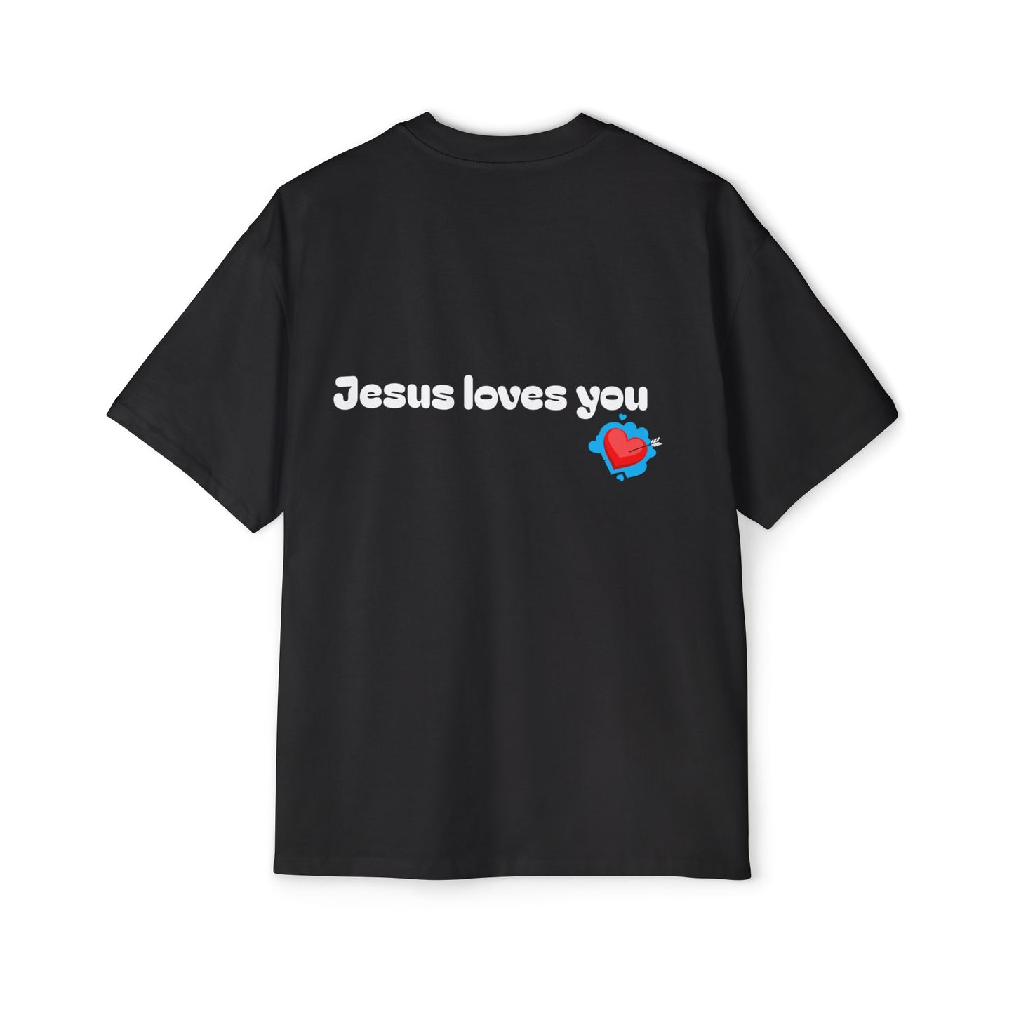 Jesus loves you ~ oversized T-shirt