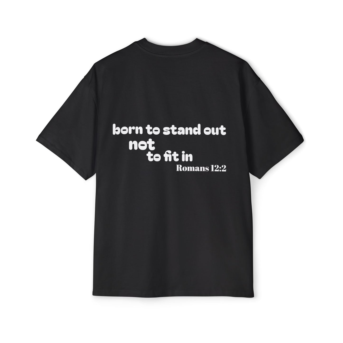 Romans 12:2 ~ oversized T-shirt