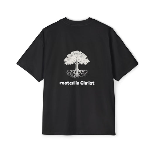 rooted in Christ ~ oversized T-shirt
