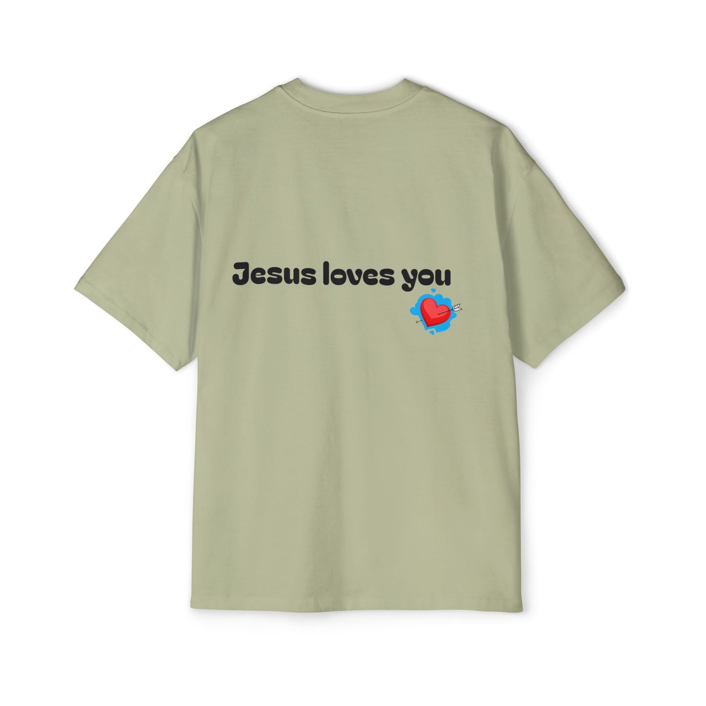 Jesus loves you ~ oversized T-shirt