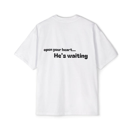 open your heart ~ oversized T-shirt