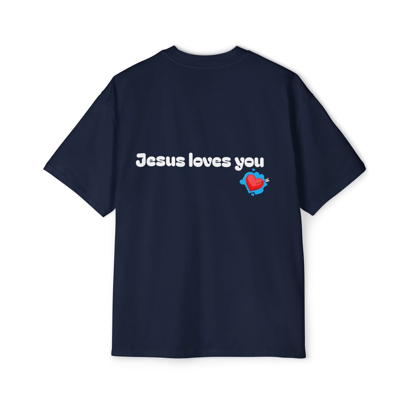 Jesus loves you ~ oversized T-shirt