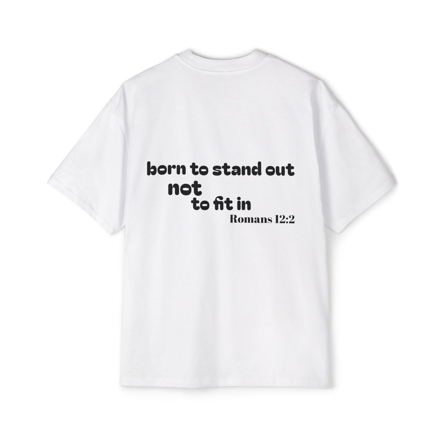 Romans 12:2 ~ oversized T-shirt