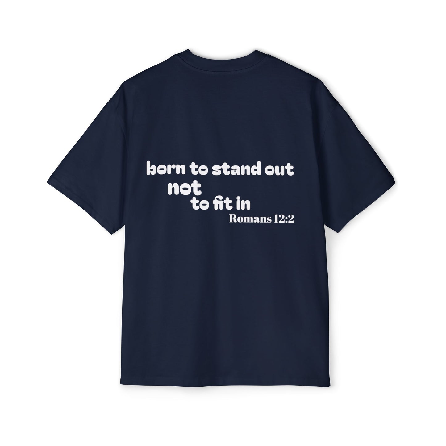 Romans 12:2 ~ oversized T-shirt