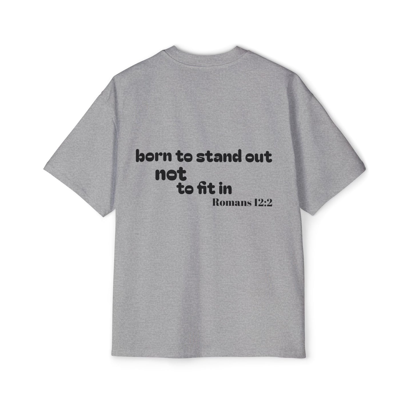 Romans 12:2 ~ oversized T-shirt
