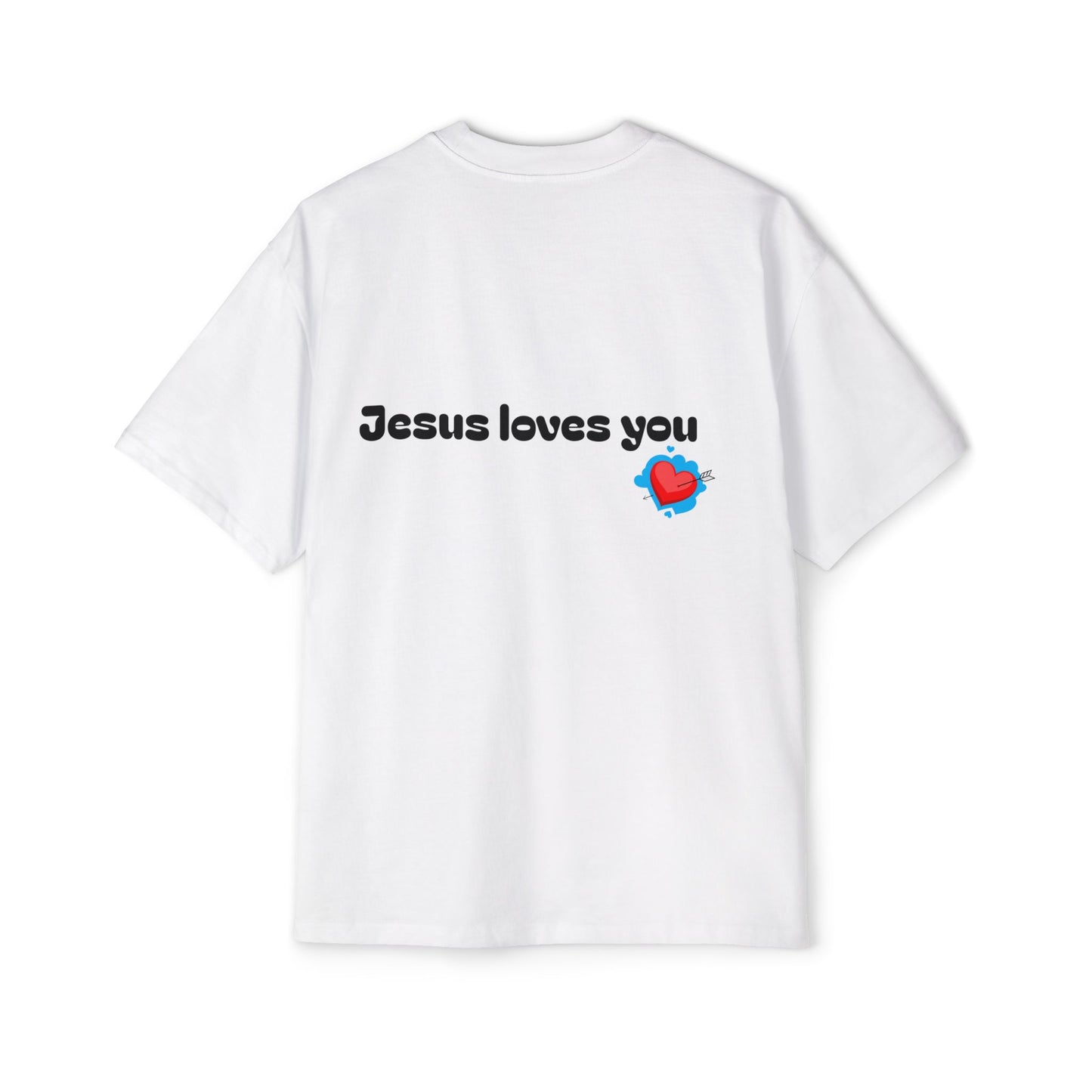 Jesus loves you ~ oversized T-shirt