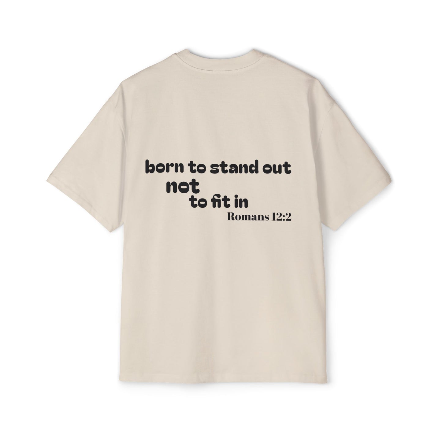 Romans 12:2 ~ oversized T-shirt