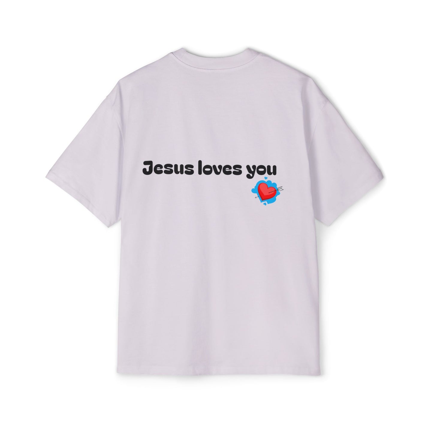 Jesus loves you ~ oversized T-shirt