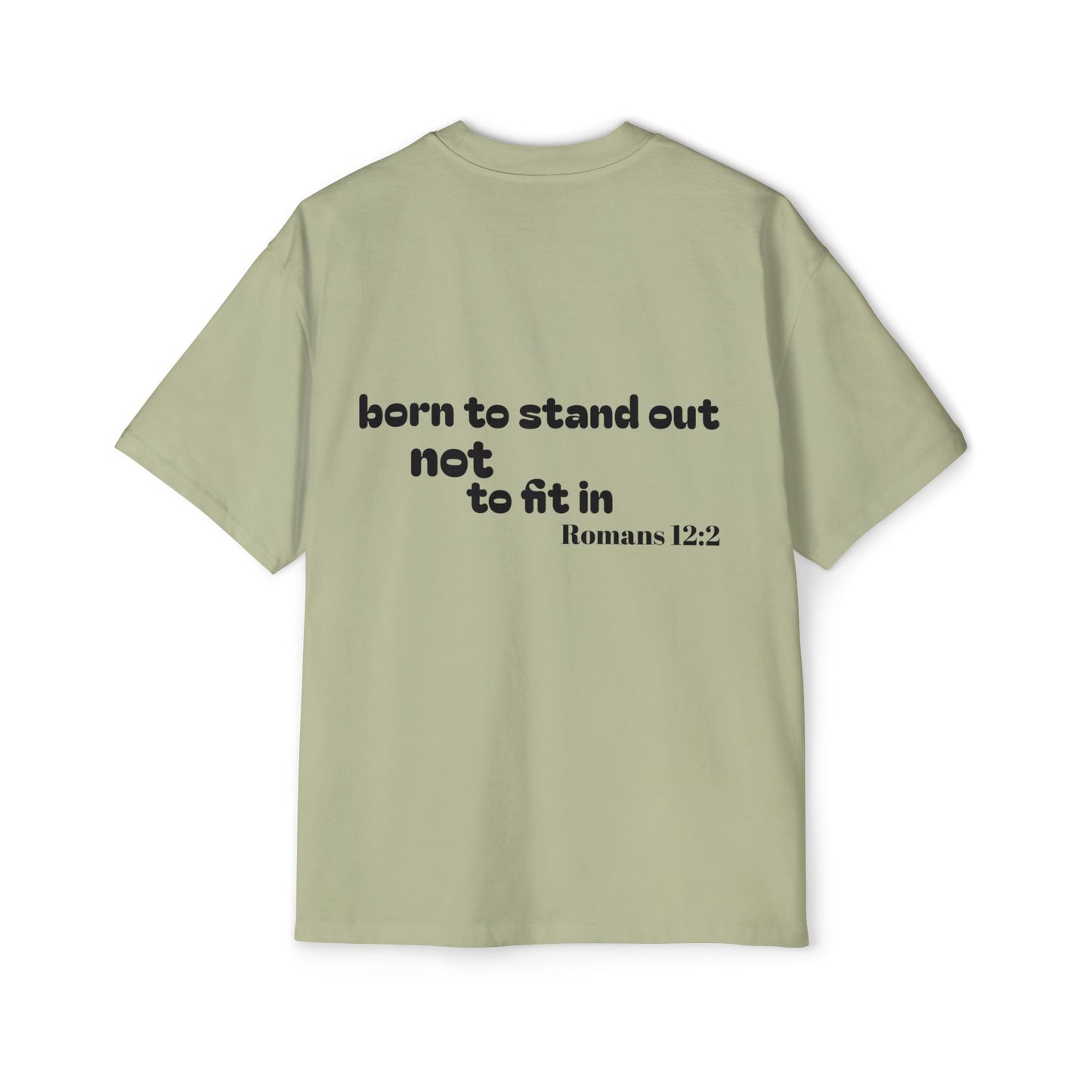 Romans 12:2 ~ oversized T-shirt