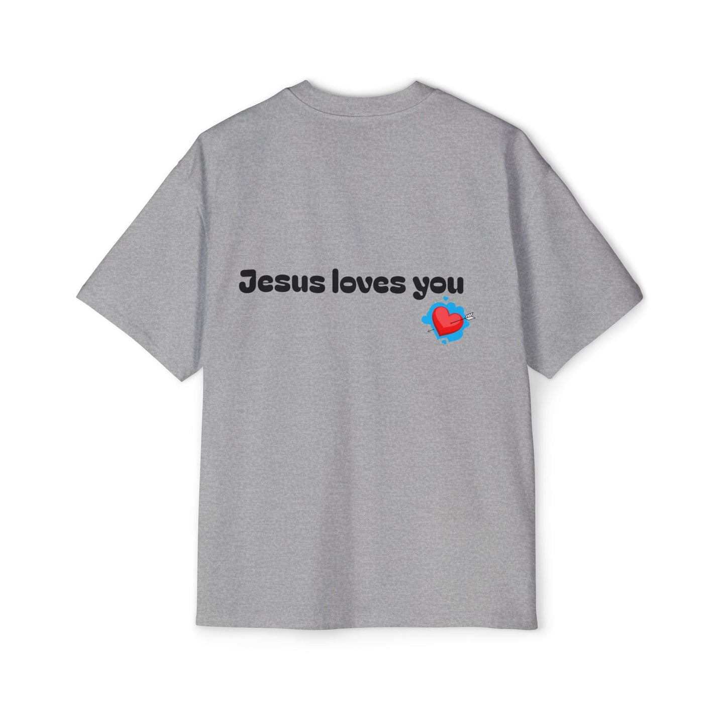 Jesus loves you ~ oversized T-shirt