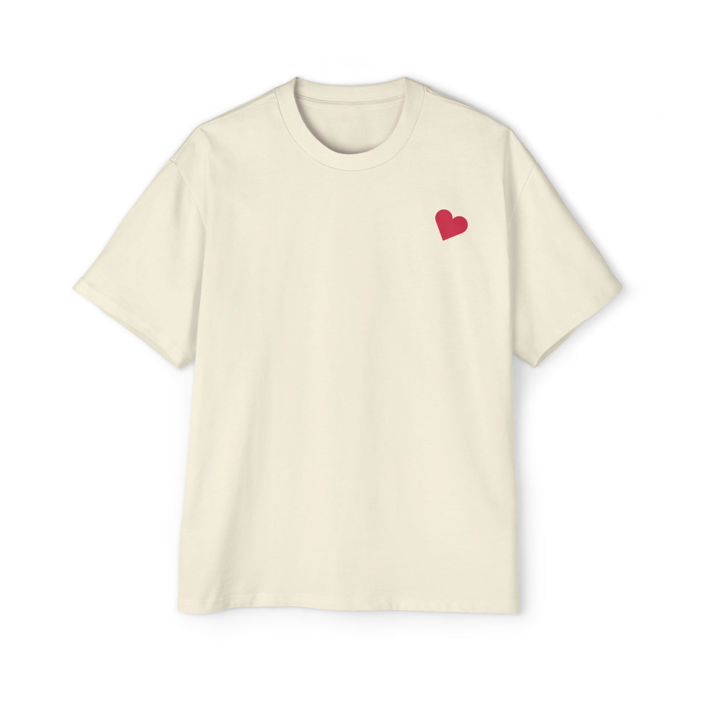 open your heart ~ oversized T-shirt