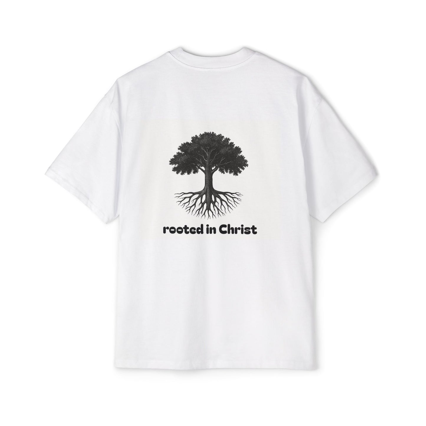 rooted in Christ ~ oversized T-shirt